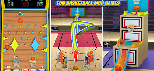 Captura 13 Basketball Game Dunk n Hoop android