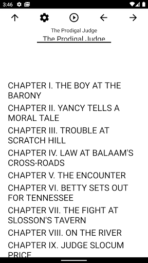Android application Book, The Prodigal Judge screenshort