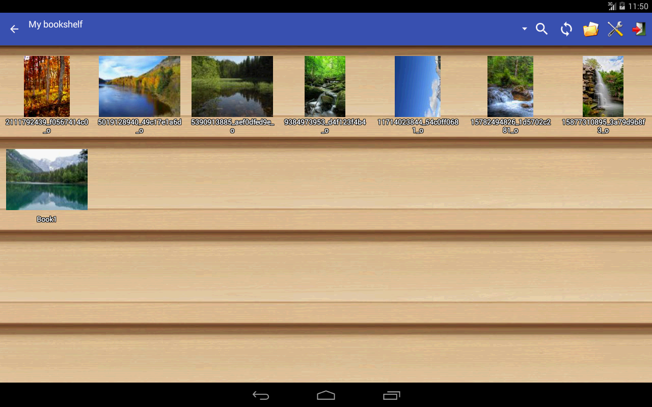 Android application Perfect Viewer Source Plugin screenshort