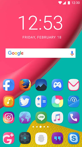 Theme for Samsung Galaxy M53 Screen 2