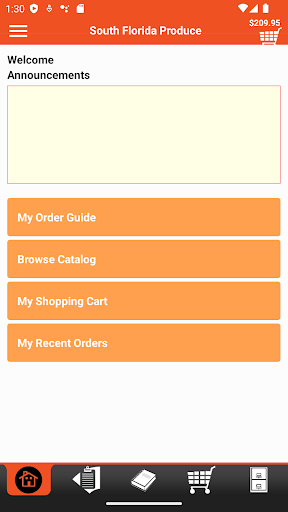 Android application South Florida Produce screenshort