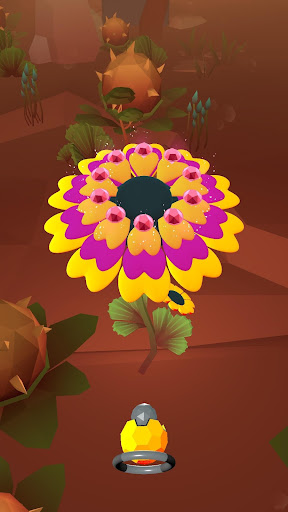 Android application Color Flower : Color Petal 3D screenshort