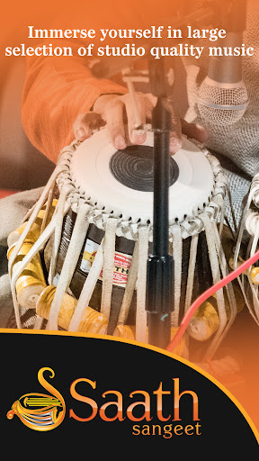Android application Saathsangeet: Indian Music screenshort