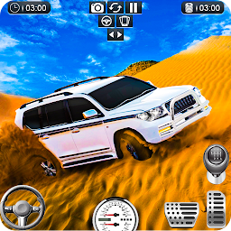 Slika ikone offroad vožnja pustinja igra