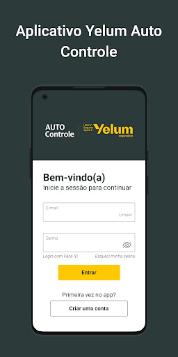 Android application Yelum AUTO Controle screenshort