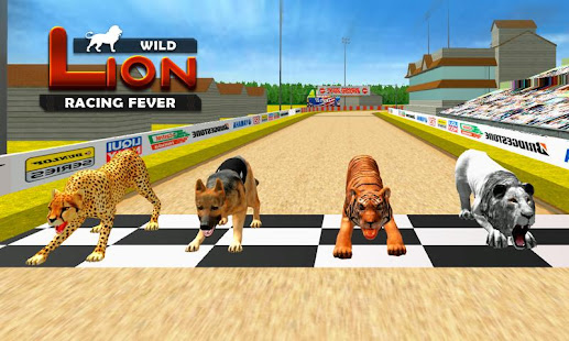 Wild Lion Racing Animal Race 3.3 screenshots 3