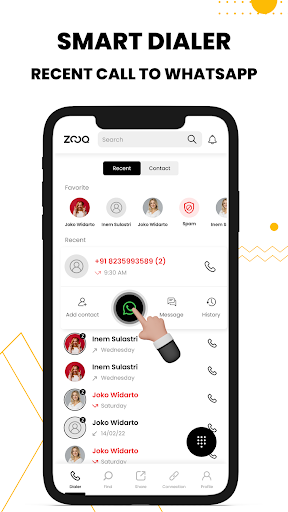 Zooq: Direct Chat & Messaging Screen 2