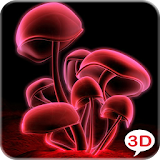 Luminous Mushroom 3D icon