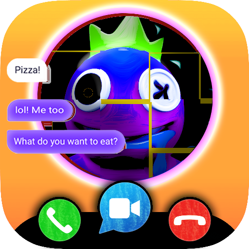 Blue Monster Fake Video Call logo
