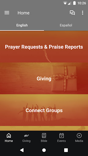 Android application EPA Apostolic Church screenshort