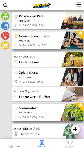 Android application FeG Witten screenshort