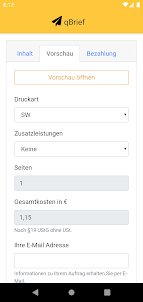 qBrief - Post Briefe schreiben