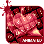 Cover Image of Unduh Love Flames Animated Keyboard  APK