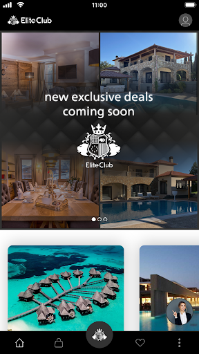 Android application EliteClub screenshort