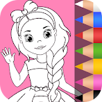Princess Coloring Book 2