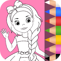 Princess Coloring Book 2