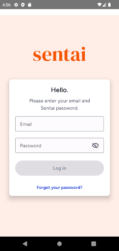 Android application Sentai screenshort