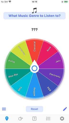 Android application Random Decision screenshort