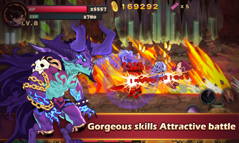 Android application Brave Fighter：Demon Revenge screenshort