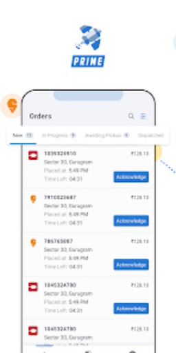 Android application Grubon - Restaurant Partner screenshort