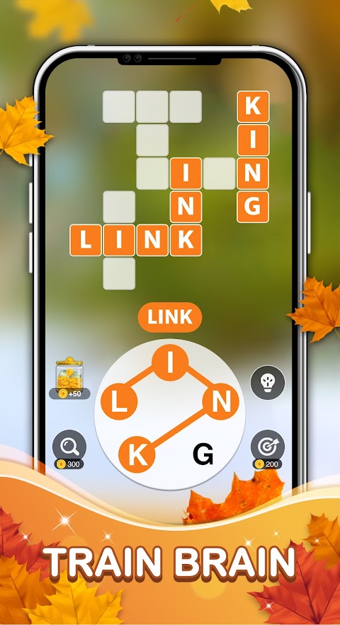 Word Link-Connect puzzle gameのおすすめ画像3