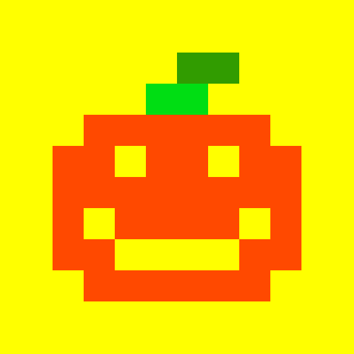 Halloween color by number app logo