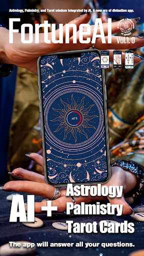 Android application FortuneAI - Astro-Palm-Tarot screenshort