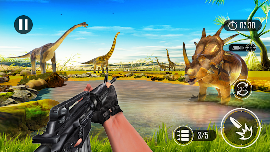 New Dinosaur Games: Survive and Hunt Dinosaurs 3.0 APK screenshots 13