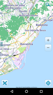 Map of Barcelona offline