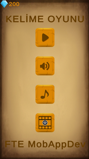 Android application Kelime Oyunu screenshort