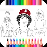 Stranger Things Coloring Book icon