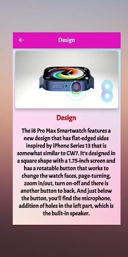 i8 Pro Max smart watch guide Screen 3