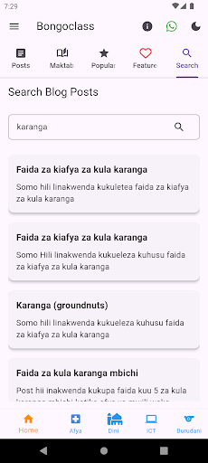 Bongoclass Screen 2