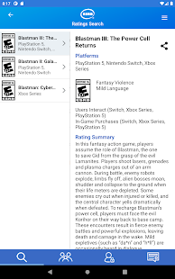 Video Game Ratings by ESRB Screenshot