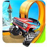 Monster truck Impossible stunt Legend icon