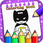 Cover Image of Descargar Coloring Book Super Heroes Art 1.0 APK