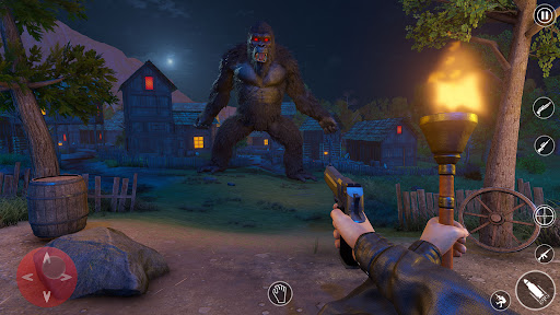 Android application Gorilla Monster Angry Hunter screenshort