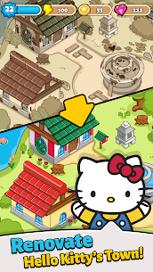 Hello Kitty Merge Town v1.1.9862 Mod Apk (Unlimited Gems/Coins) Free For Android 1