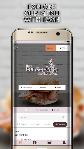 Bus Stop Cafe at Stirrup Stane Screen 2