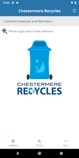 Android application Chestermere Recycles screenshort