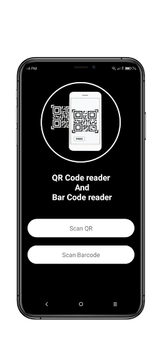 Android application Ei QR Scanner screenshort