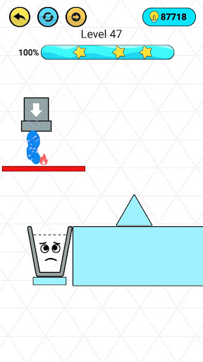 Happy Filled Glass - Draw Line Screen 3