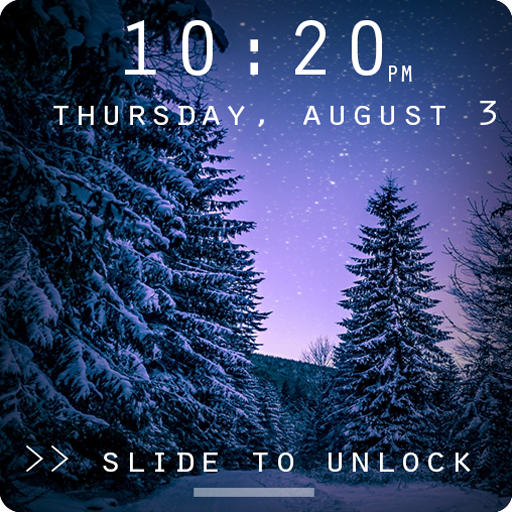 Winter Pattern Lock Screen logo