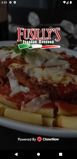 Android application Fusilly's Italian Kitchen screenshort