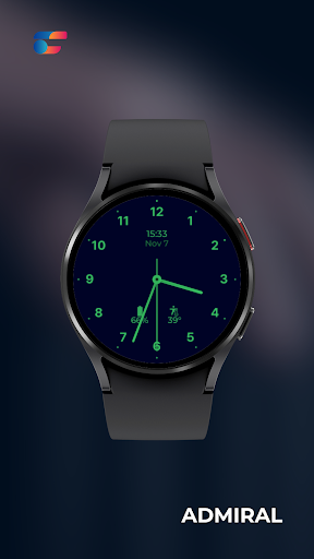 Admiral: Analog Watch Face Screen 2