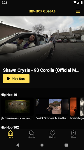 Android application Hip-Hop-Global screenshort