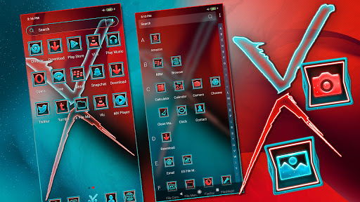 Gradient Wallpaper Launcher Screen 3