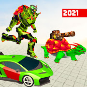 Turtle Robot Shooting Game - Robot Car Transform