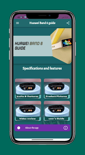 Huawei Band 6 Guide Screen 2