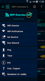 WiFi Overview 360 Pro Bildschirmfoto